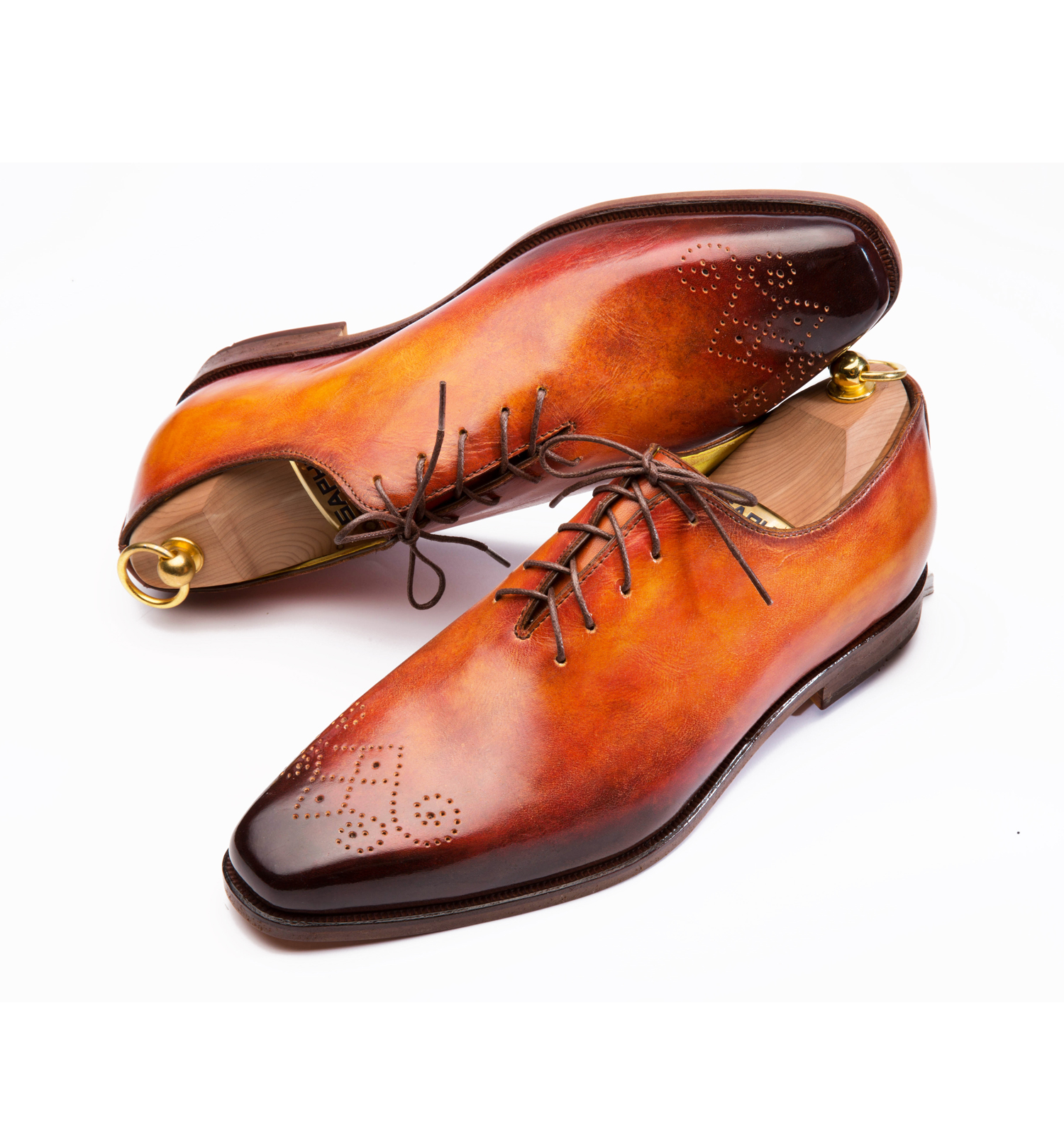Luxury Handcrafted Patina Shoes by iTailor
